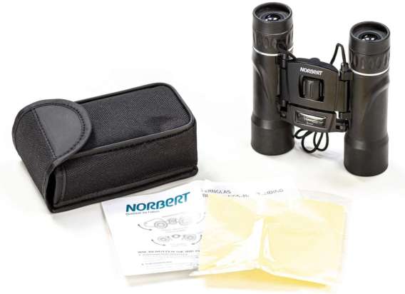 Norbert Midget 10x25 Black Line Binocular - Image 5