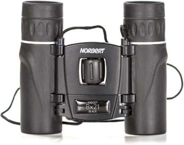 Norbert Midget 8x21 Black Line Binocular