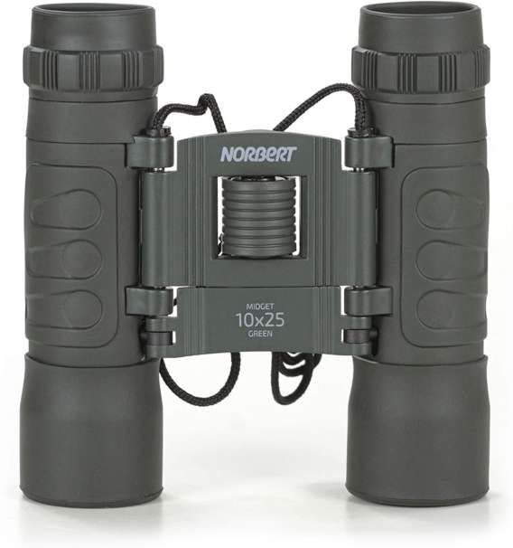 Norbert Midget 10x25 Green Line Binocular